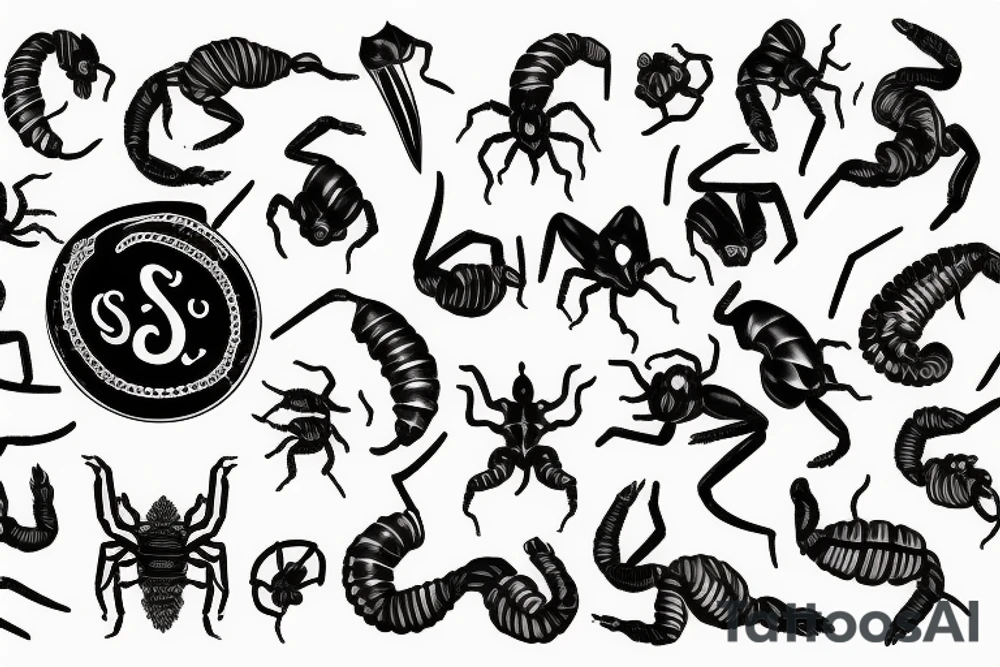 Scorpion tattoo idea