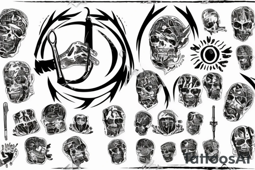 donetsk war tattoo hand tattoo idea