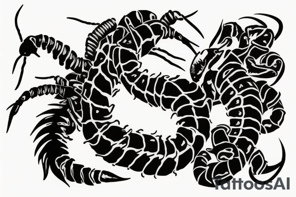 Scorpion tattoo idea
