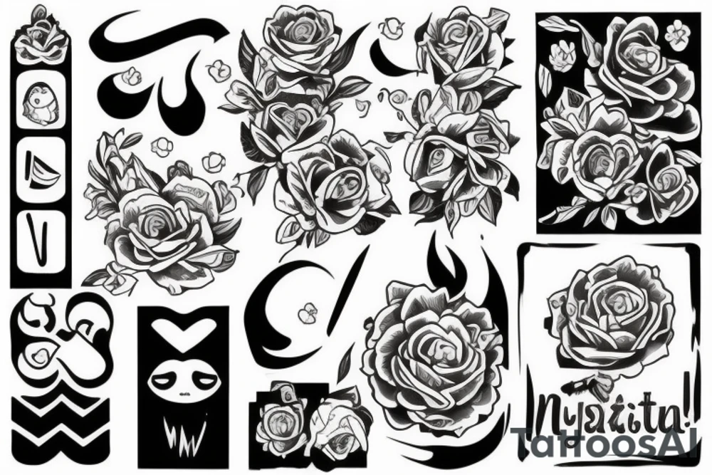 музыка tattoo idea