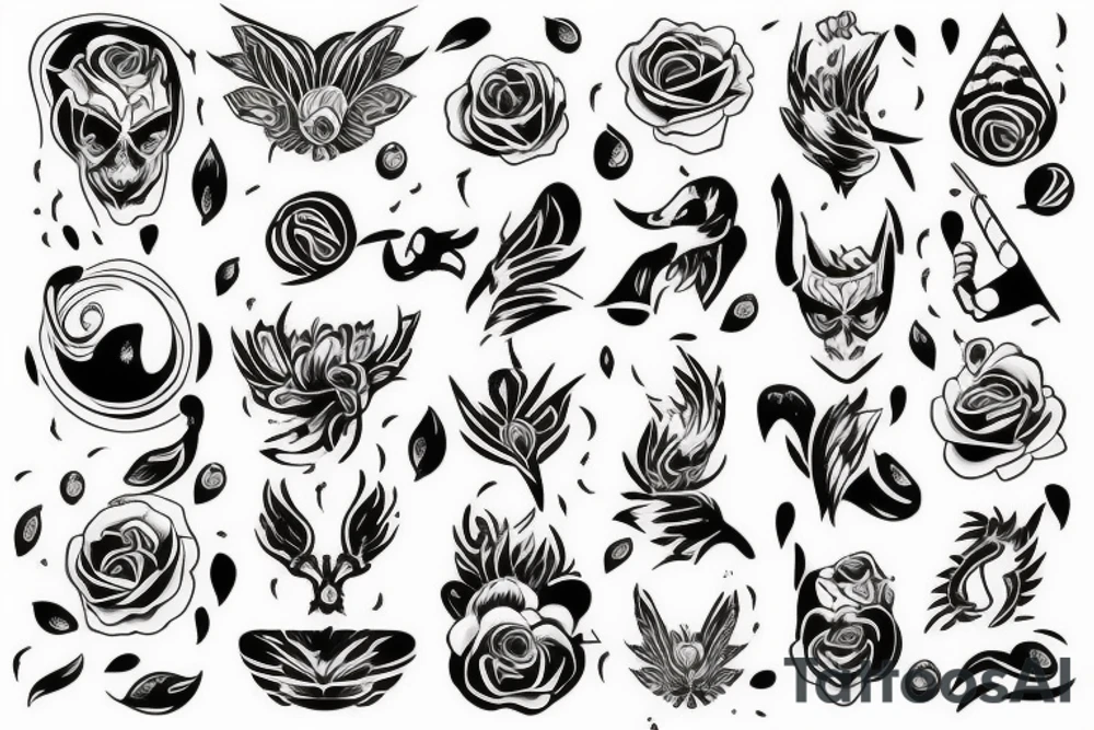 музыка tattoo idea