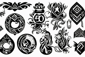 Slavic signs and symbols tattoo idea