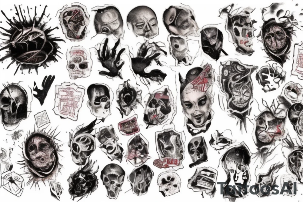 From the inside, the head crackles again
From the inside, I again burned to the ground
Sorry for disappearing, I'll write soon
I can’t cope in places, but I bring it out

Sometimes I try to snatch a ticket
And leave for work in the next world
Sign a big contract
Get a certificate tattoo idea