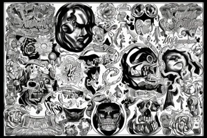 Gold, money, power, sophomores, dofamine tattoo idea