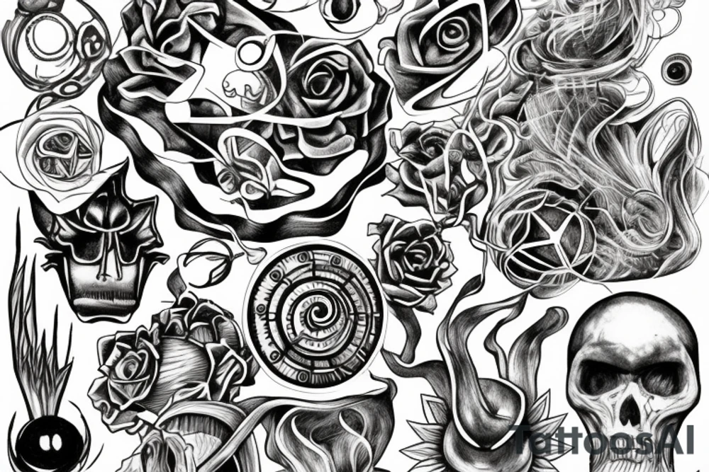 the beginning of time tattoo idea