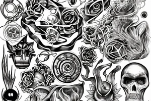 the beginning of time tattoo idea