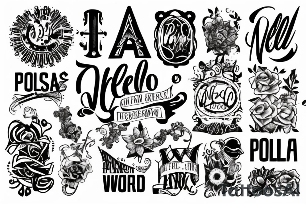 "hello world" tattoo idea
