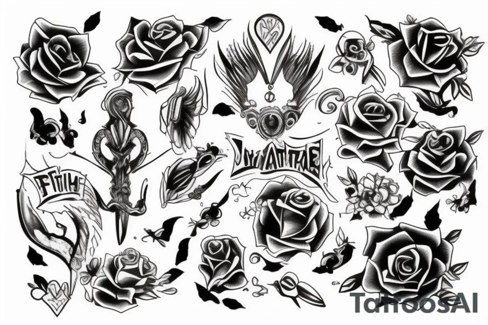 AI and future tattoo idea