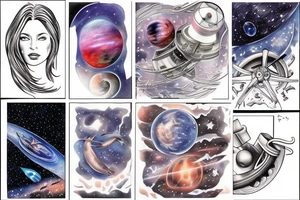 Interstellar space tattoo idea
