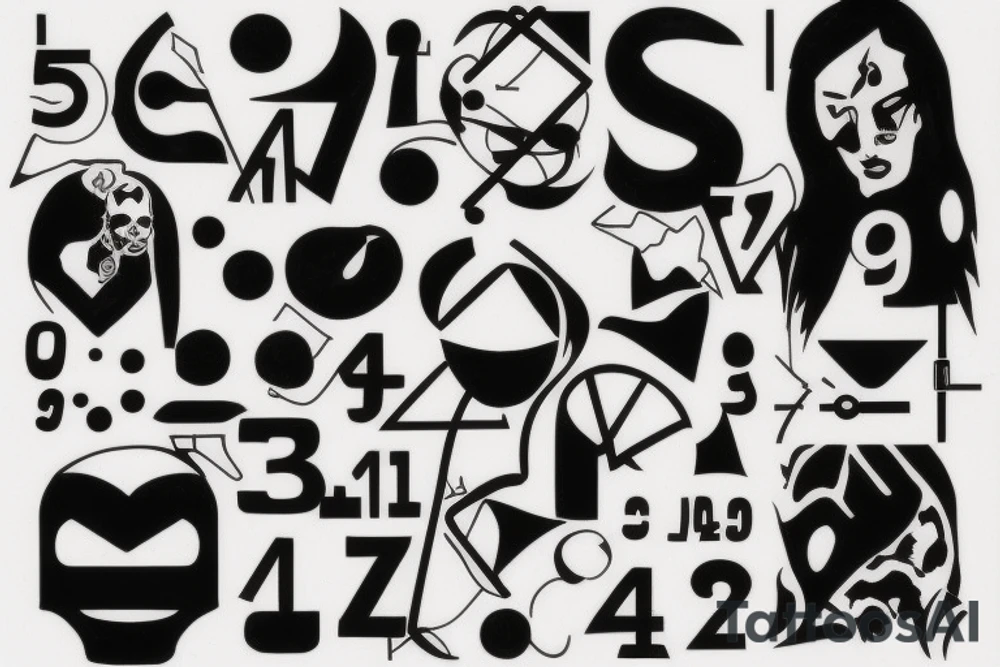Numbers 07.11 tattoo idea