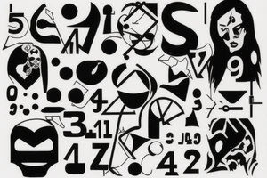 Numbers 07.11 tattoo idea