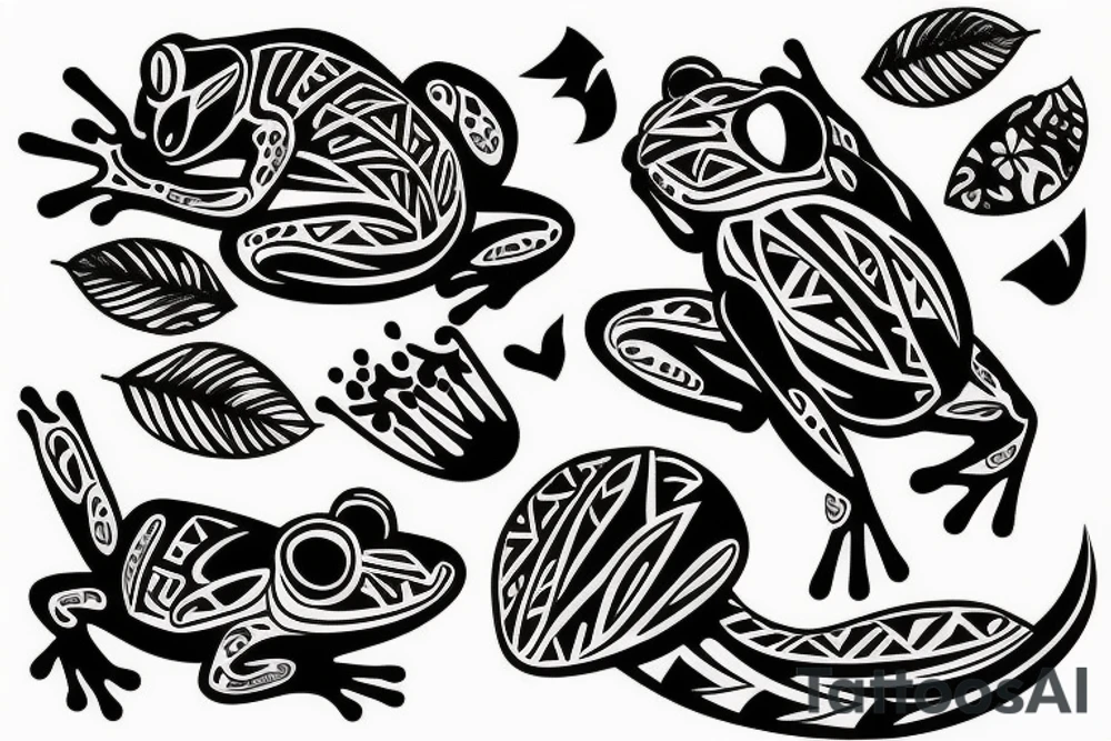 little frog tattoo idea