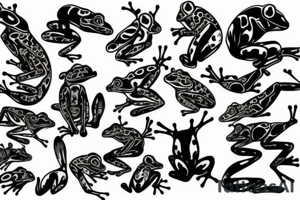 little frog tattoo idea