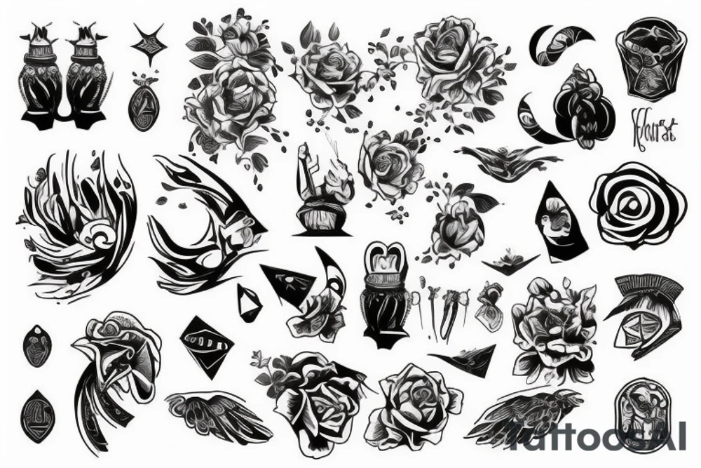 Кельтский крест tattoo idea