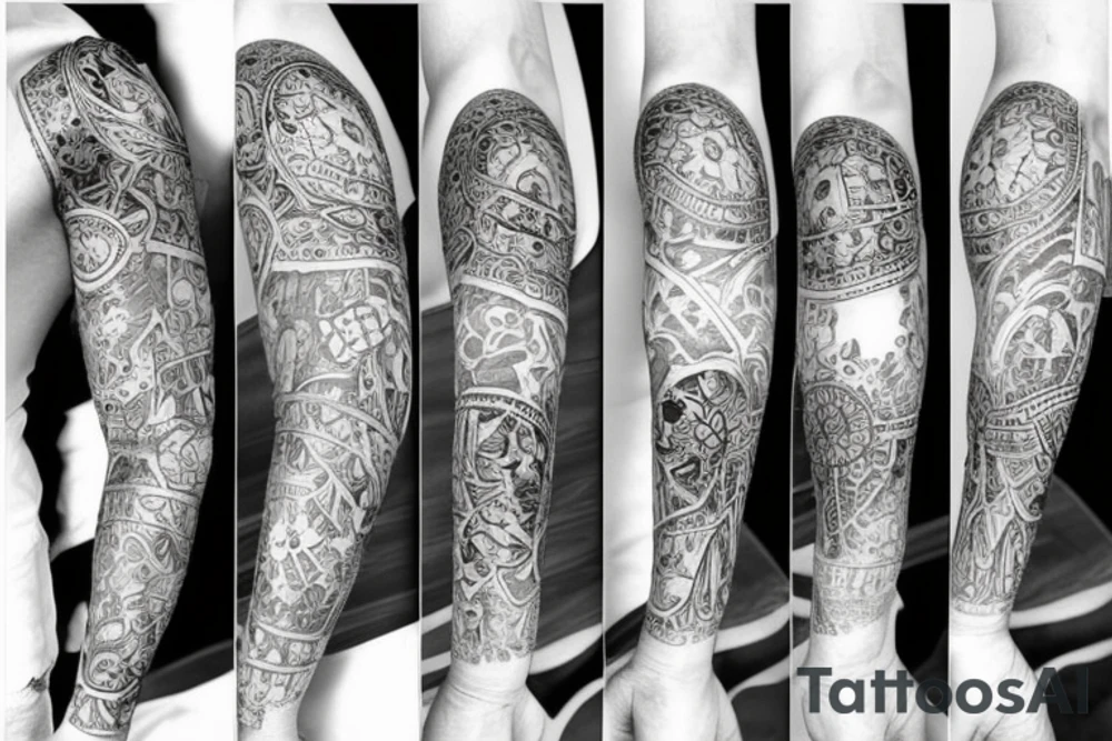 Biomedical tattoo idea