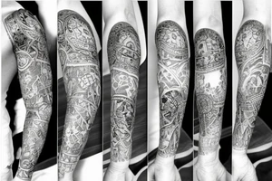 Biomedical tattoo idea