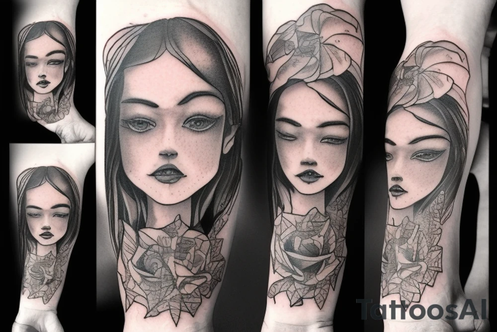 Jenna ortega tattoo idea