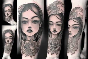 Jenna ortega tattoo idea