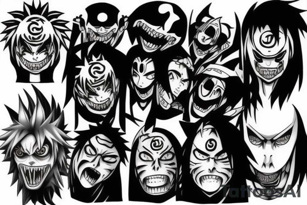 Shinigami tattoo idea