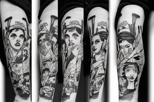 soviet panel house, melancholy, winter, postpunk, doomer tattoo idea