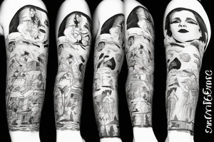 soviet panel house, melancholy, winter, postpunk, doomer tattoo idea