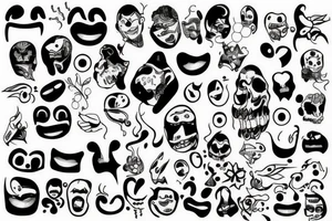 Smile, 9 tattoo idea