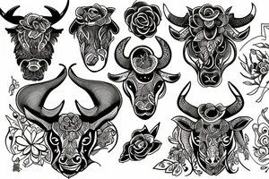 Taurus tattoo idea