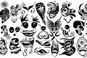 Smile, 9 tattoo idea