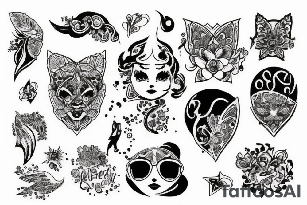 Лягушка tattoo idea