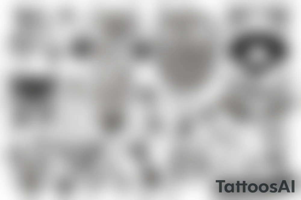 GG LOVE tattoo idea