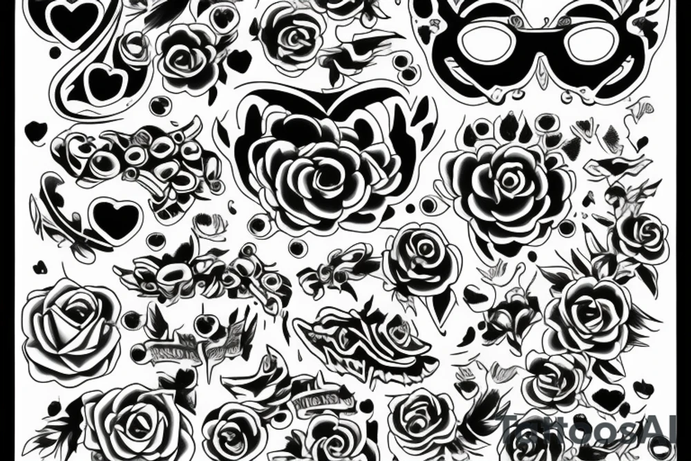GG LOVE tattoo idea
