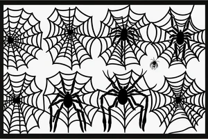 a spider without web tattoo idea
