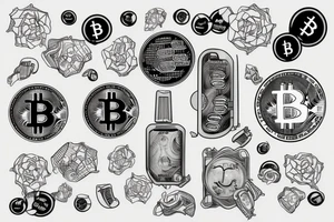 Bitcoin tattoo idea
