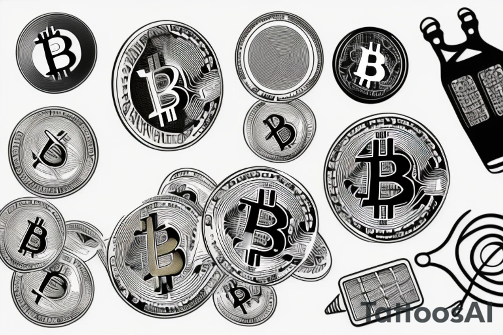 Bitcoin tattoo idea