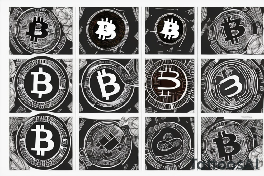 Bitcoin tattoo idea
