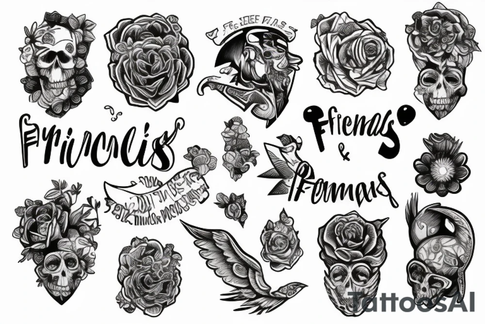 Friends&Family tattoo idea