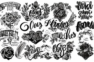 Friends&Family tattoo idea