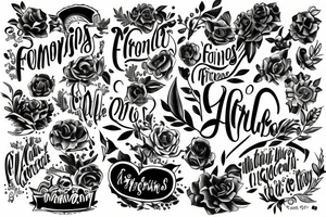Friends&Family tattoo idea