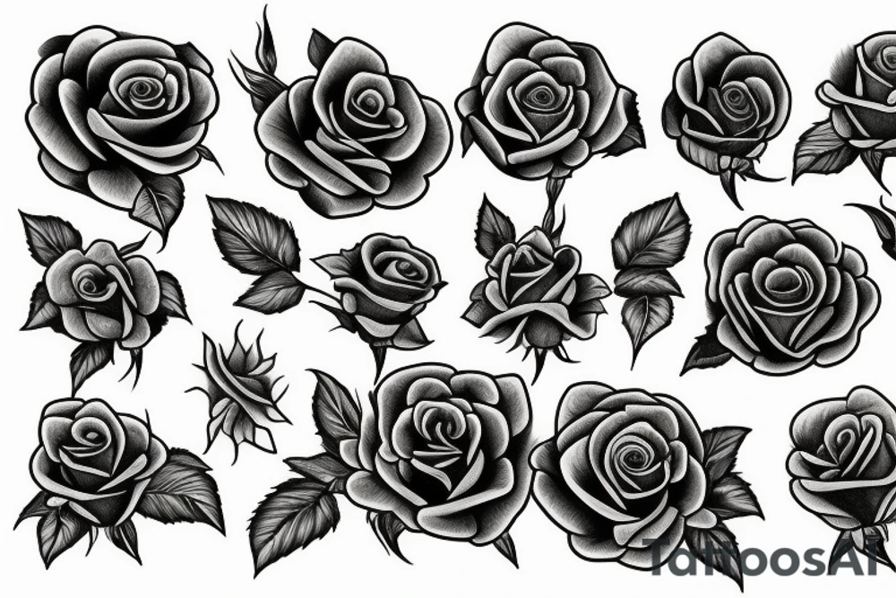 Roses tattoo idea