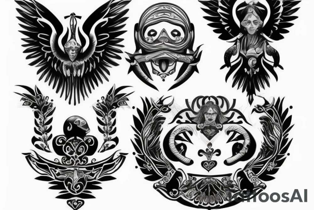 Ukraine tattoo idea