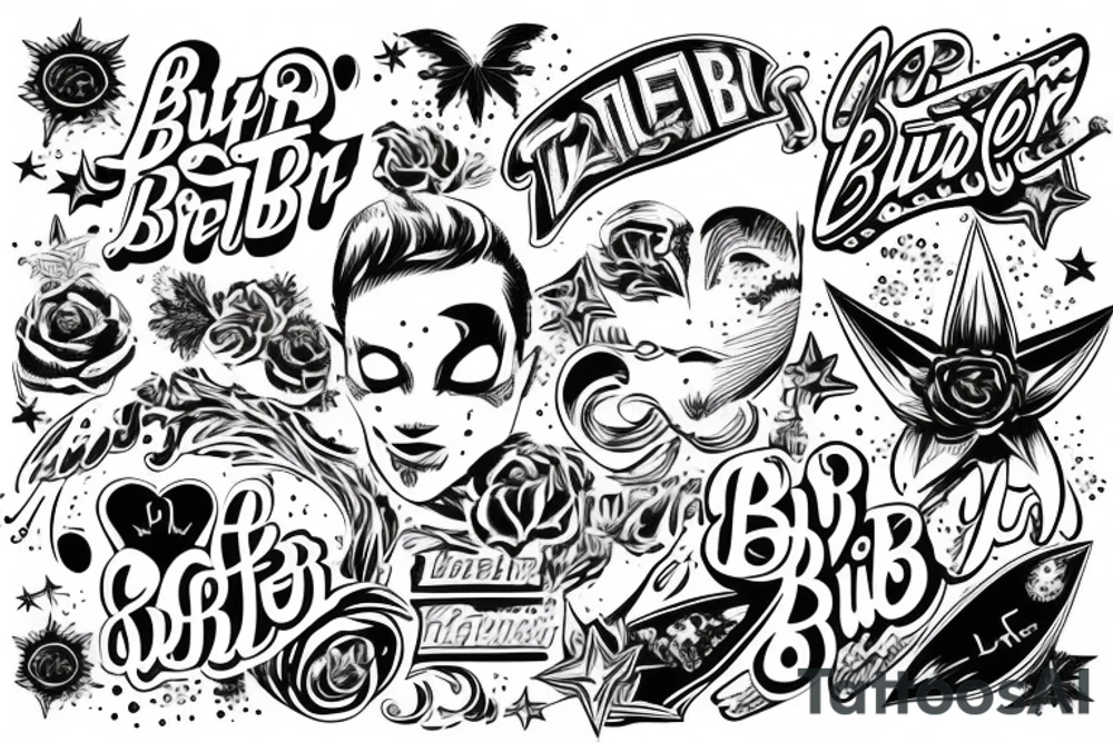 bubert superstar tattoo idea
