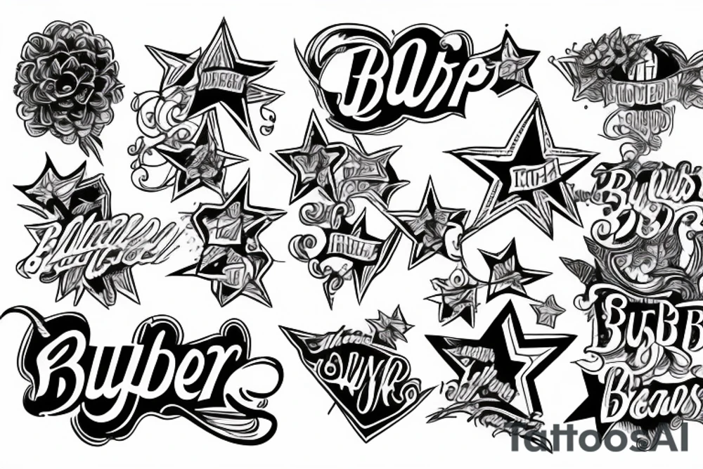 bubert superstar tattoo idea
