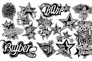 bubert superstar tattoo idea