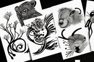 , animal tattoo idea