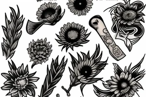 Van gogh tattoo idea