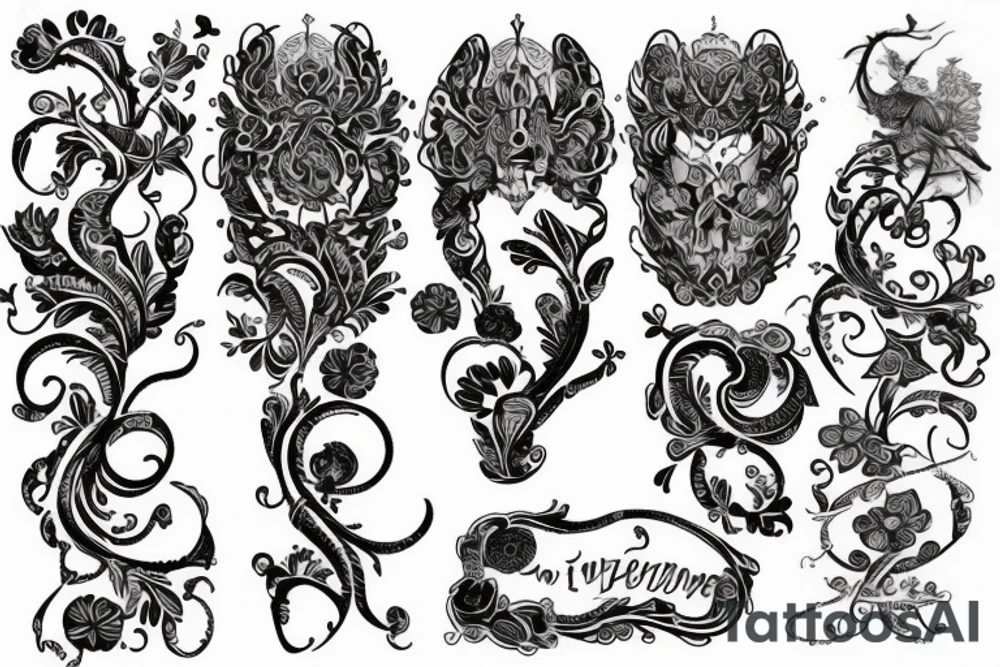 Шершень поедает пчел в улее tattoo idea