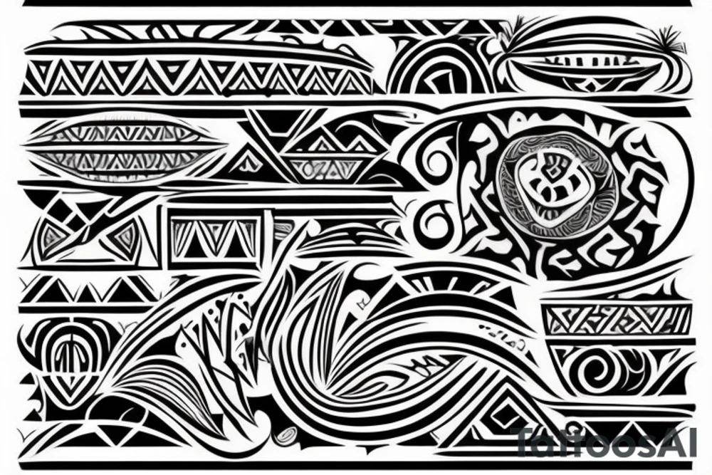 polynezia on the hand tattoo idea