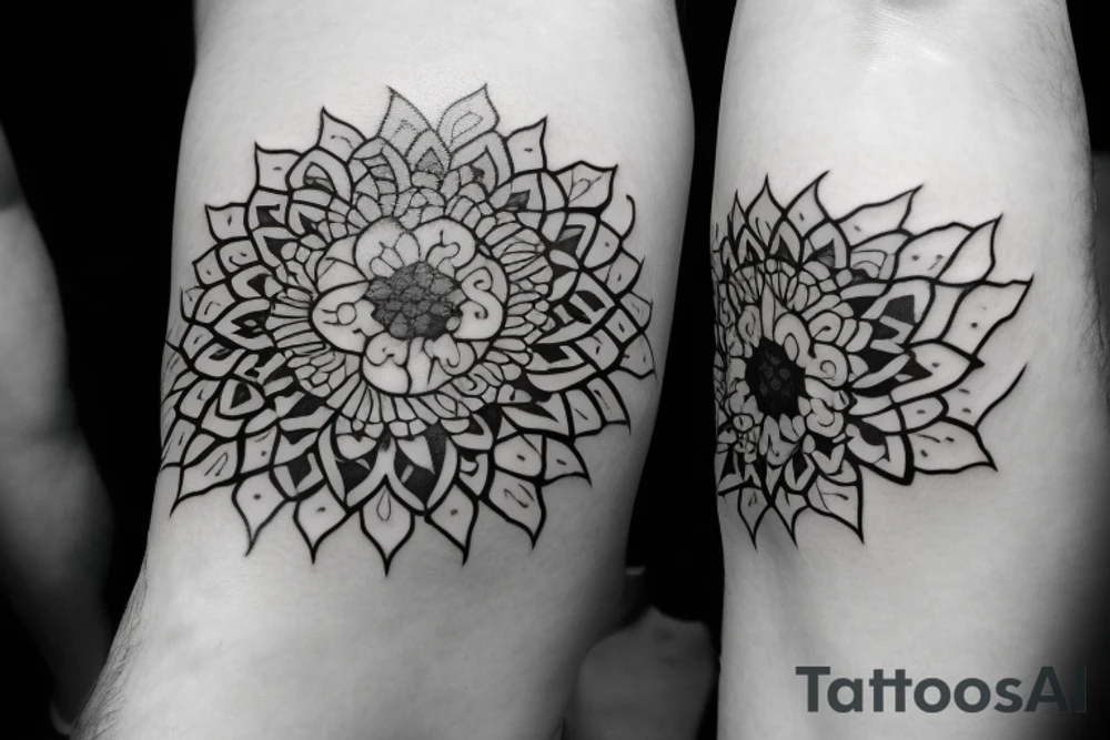 Монстр с длинными конечностями tattoo idea