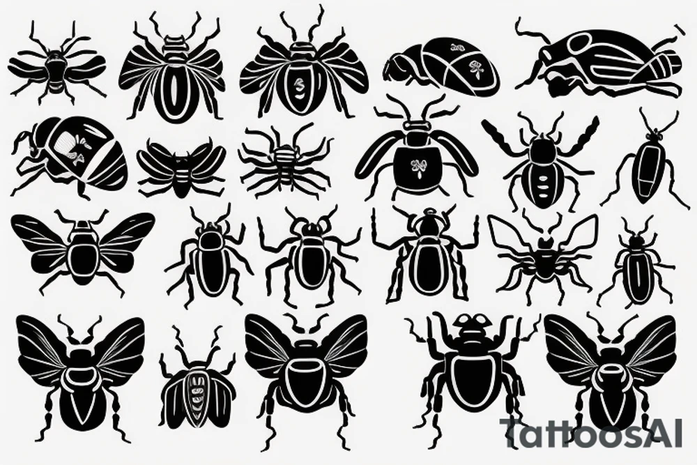 beetle tattoo idea