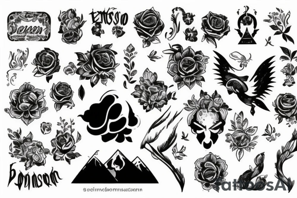 восстание демонов tattoo idea